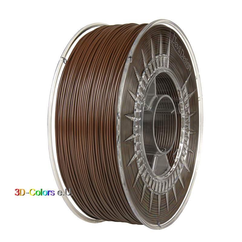 Devil Design ASA Filament Dunkelbraun, 1 kg, 1,75 mm, Dark Brown