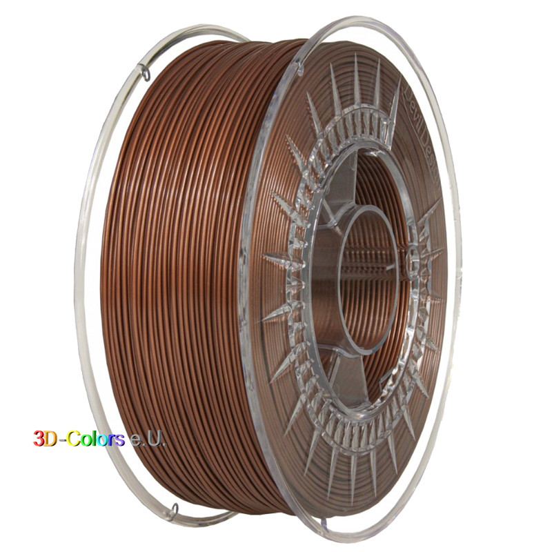 Devil Design PETG Filament Kupfer, 1 kg, 1,75 mm, copper