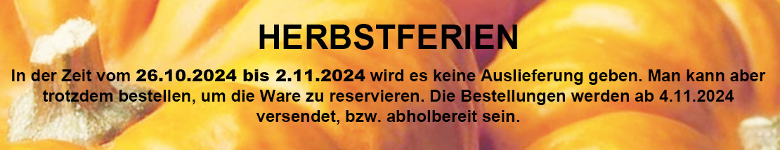 Wir machen Herbstferien!